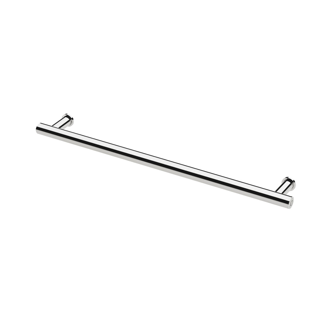 Phoenix 12V Heated Towel Rail Round 800mm - Chrome - 650-8761-00