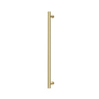Phoenix 12V Heated Towel Rail Round 800mm - Brushed Gold - 650-8761-12