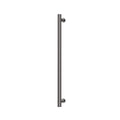Phoenix 12V Heated Towel Rail Round 800mm - Brushed Carbon - 650-8761-31