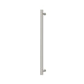 Phoenix 12V Heated Towel Rail Round 800mm - Brushed Nickel - 650-8761-40
