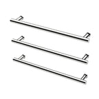 Phoenix 12V Heated Triple Towel Rail Round 600mm - Chrome - 650-8762-00