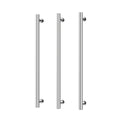 Phoenix 12V Heated Triple Towel Rail Round 800mm - Chrome - 650-8763-00