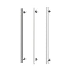 Phoenix 12V Heated Triple Towel Rail Round 800mm - Chrome - 650-8763-00