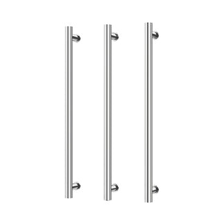 Phoenix 12V Heated Triple Towel Rail Round 800mm - Chrome - 650-8763-00