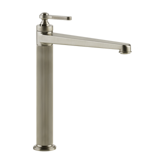 Gessi Venti20 High Basin Mixer without Waste - Finox Brushed Nickel PF65004-149
