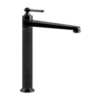 Gessi Venti20 High Basin Mixer without Waste - Black Metal PVD PF65004-706