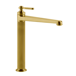 Gessi Venti20 High Basin Mixer without Waste - Gold Brushed PVD PF65004-716