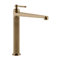 Gessi Venti20 High Basin Mixer without Waste - Warm Bronze Brushed PVD PF65004-726