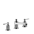 Gessi Venti20 Three Piece Basin Tap Set without Waste - Chrome PF65013-031