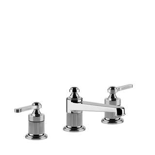 Gessi Venti20 Three Piece Basin Tap Set without Waste - Chrome PF65013-031