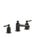 Gessi Venti20 Three Piece Basin Tap Set without Waste - Aged Bronze PF65013-187