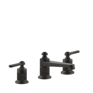Gessi Venti20 Three Piece Basin Tap Set without Waste - Aged Bronze PF65013-187
