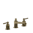 Gessi Venti20 Three Piece Basin Tap Set without Waste - Antique Brass PF65013-713