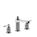 Gessi Venti20 Medium Three Piece Basin Tap Set without Waste - Chrome PF65014-031