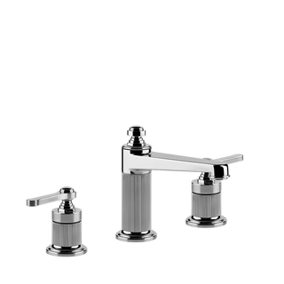 Gessi Venti20 Medium Three Piece Basin Tap Set without Waste - Chrome PF65014-031