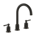 Gessi Venti20 Three Piece Basin Tap Set with Umbrella Spout (No Waste) - Aged Bronze PF65016-187