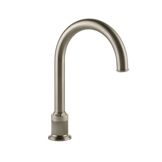 Gessi Venti20 Medium Basin Spout - Finox Brushed Nickel PF65025-149