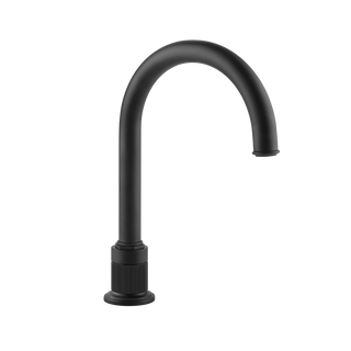 Gessi Venti20 Medium Basin Spout - Black Metal PVD PF65025-706