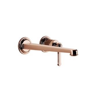 Gessi Venti20 Wall Basin Mixer Set (Requires Internal Body) - Copper PVD PF65088-030