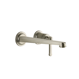 Gessi Venti20 Wall Basin Mixer Set (Requires Internal Body) - Finox Brushed Nickel PF5088-149