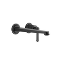 Gessi Venti20 Wall Basin Mixer Set (Requires Internal Body) - Matte Black PF65088-299