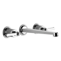 Gessi Venti20 Wall Basin Tap Set (Requires Internal Body) - Chrome PF65090-031