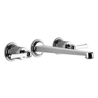 Gessi Venti20 Wall Basin Tap Set (Requires Internal Body) - Chrome PF65090-031
