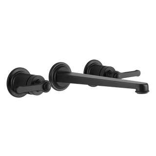 Gessi Venti20 Wall Basin Tap Set (Requires Internal Body) - Matte Black PF65090-299