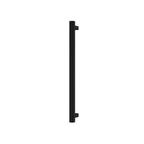 Phoenix 12V Heated Towel Rail Square 600mm - Matte Black - 651-8760-10