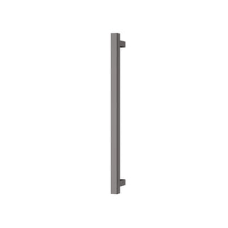 Phoenix 12V Heated Towel Rail Square 600mm - Brushed Carbon - 651-8760-31