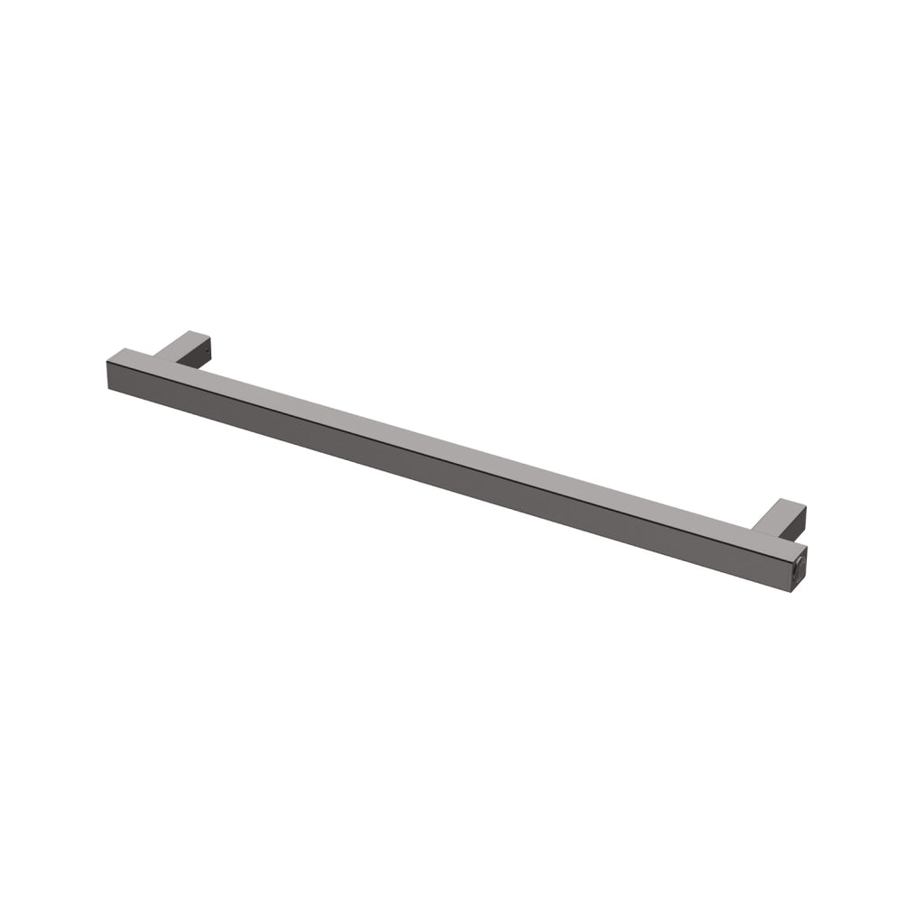Phoenix 12V Heated Towel Rail Square 600mm - Brushed Carbon - 651-8760-31