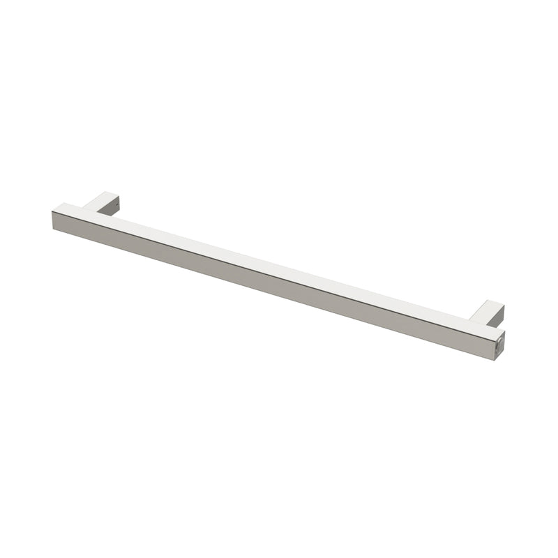 Phoenix 12V Heated Towel Rail Square 600mm - Brushed Nickel