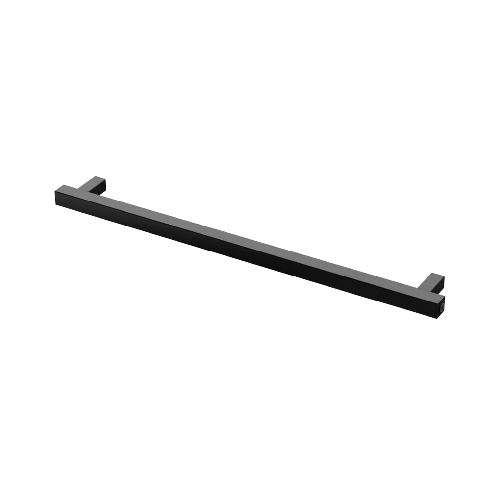 Phoenix 12V Heated Towel Rail Square 800mm - Matte Black - 651-8761-10
