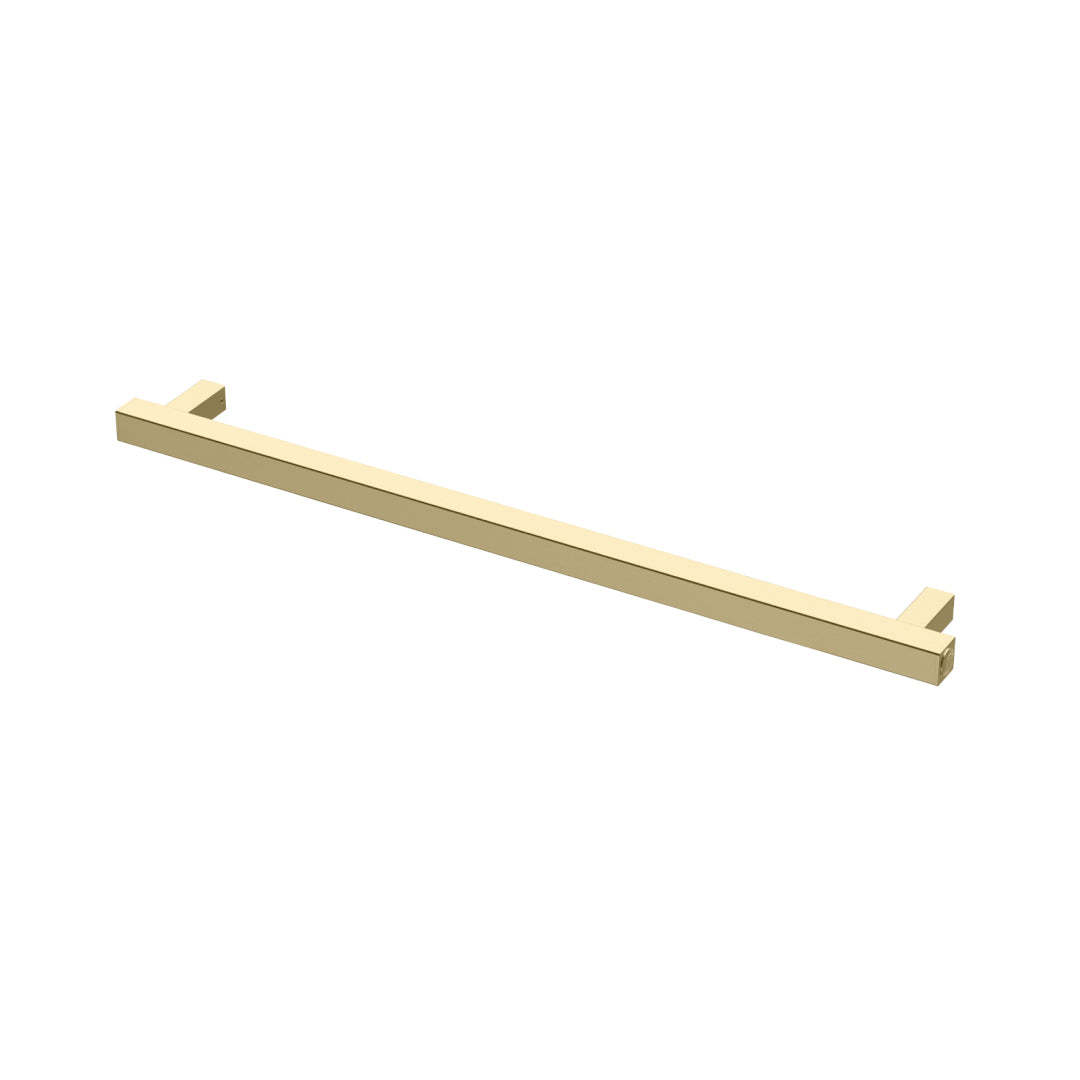 Phoenix 12V Heated Towel Rail Square 800mm - Brushed Gold - 651-8761-12