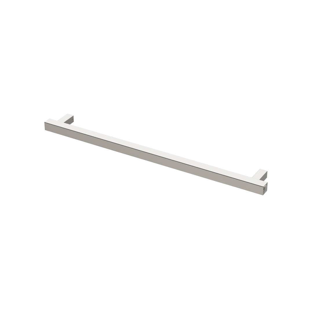 Phoenix 12V Heated Towel Rail Square 800mm - Brushed Nickel - 651-8761-40