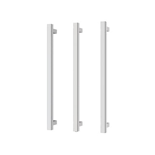 Phoenix 12V Heated Triple Towel Rail Square 600mm - Chrome - 651-8762-00