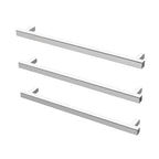 Phoenix 12V Heated Triple Towel Rail Square 600mm - Chrome - 651-8762-00
