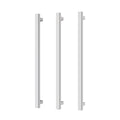 Phoenix 12V Heated Triple Towel Rail Square 800mm - Chrome - 651-8763-00