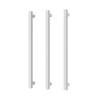 Phoenix 12V Heated Triple Towel Rail Square 800mm - Chrome - 651-8763-00