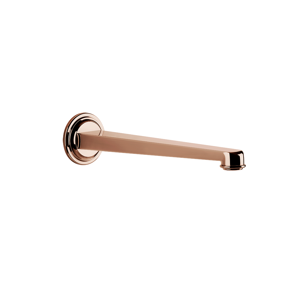 Gessi Venti20 Wall Basin Spout - Copper PVD PF65101-030