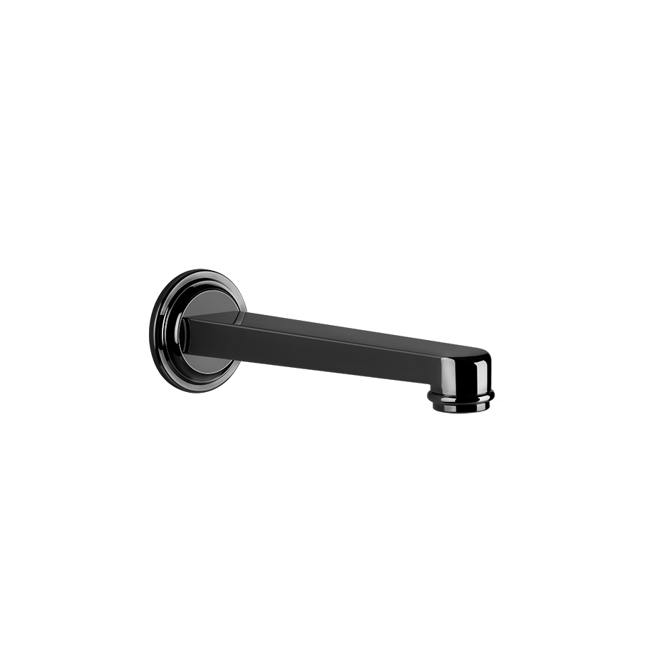 Gessi Venti20 Bath Spout - Black Metal PVD PF65103-706