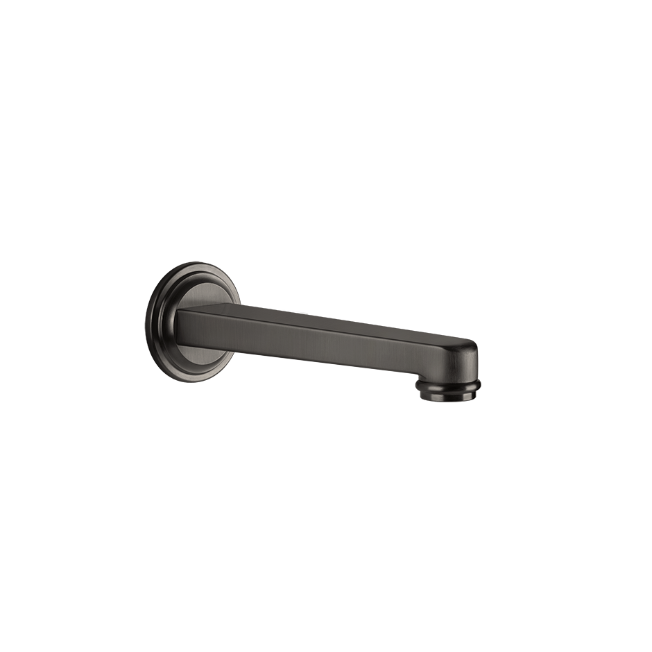 Gessi Venti20 Bath Spout - Black Metal Br. PVD PF65103-707