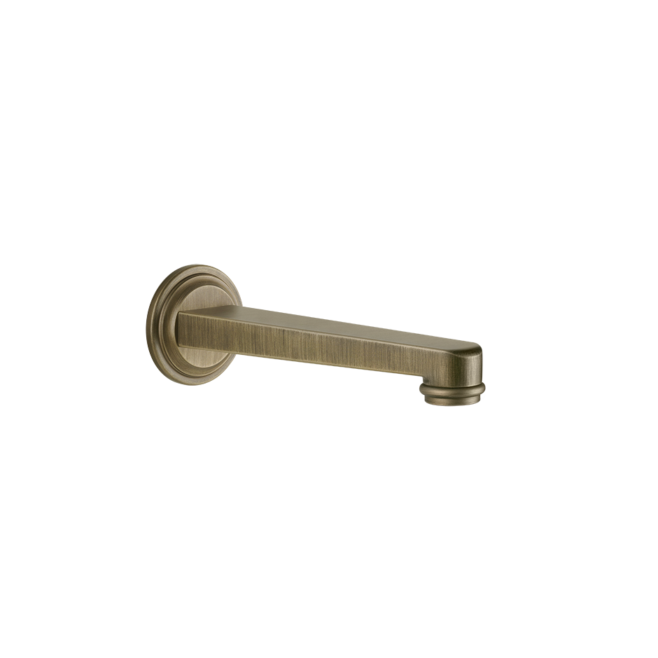 Gessi Venti20 Bath Spout - Antique Brass PF65103-713