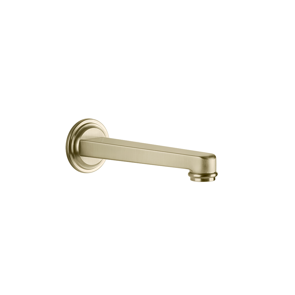Gessi Venti20 Bath Spout - Brass Brushed PVD PF65103-727