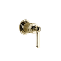 Gessi Venti20 Wall Mixer (Requires Internal Body) - Brass PVD PF65109-710