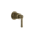 Gessi Venti20 Wall Mixer (Requires Internal Body) - Antique Brass PF65109-713