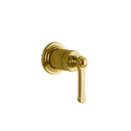 Gessi Venti20 Wall Mixer (Requires Internal Body) - Gold Brushed PVD PF65109-716