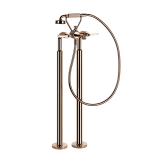 Gessi Venti20 Freestanding Bath Filler (Requires Internal Body) - Copper PVD PF65128-030