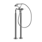 Gessi Venti20 Freestanding Bath Filler (Requires Internal Body) - Chrome PF65128-031