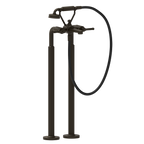 Gessi Venti20 Freestanding Bath Filler (Requires Internal Body) - Aged Bronze PF65128-187